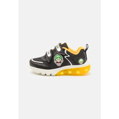 Abbildung von Geox Nintendo Ciberdron BOY Light UP Sneaker low für Kinder, Größe: 24, Black/yellow Schuhe