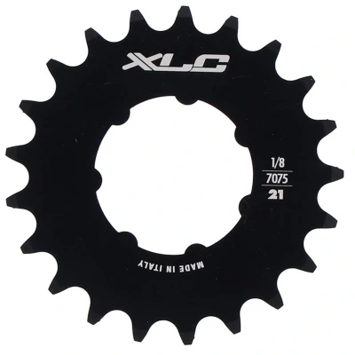Abbildung von XLC Single Speed Ritzel 1/8&quot;.21 Zähne schwarz