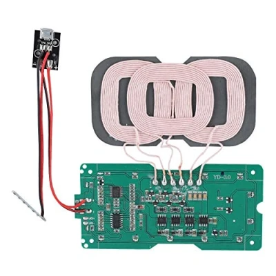 Abbildung von DIY QI Standard 3 Spule Drahtlose Aufladung Sender Modul Platine Ladegerät Micro Lademodul für Handy
