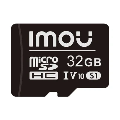 Abbildung von Imou 32 GB Micro SDHC Karte, Lesegeschwindigkeit bis zu 95 MB/s, SD Adapter für Smartphones, Tablets, Action Kameras, Drohnen und Laptops