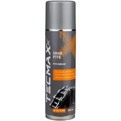 Abbildung von TECMAXX Schmierfett “PTFE 200 ml im Spray Wasserdicht Schmieröl Korrosionsschutz Lagerfett Hochleistungsfett Salzbeständig