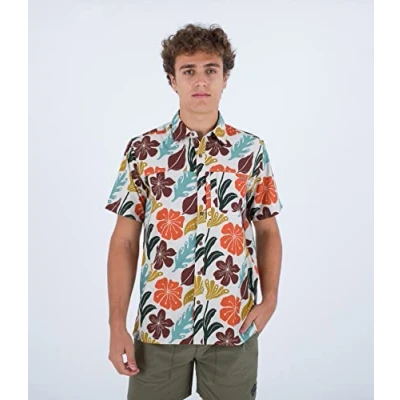 Abbildung von Hurley Herren H2o Dri Rincon Serria S/S Tshirt, Knochenfarben, L