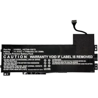 Abbildung von k.A. Akku für Hewlett Packard HSTNN DB7D Li Pol 11,4 Volt 7200 mAh sch