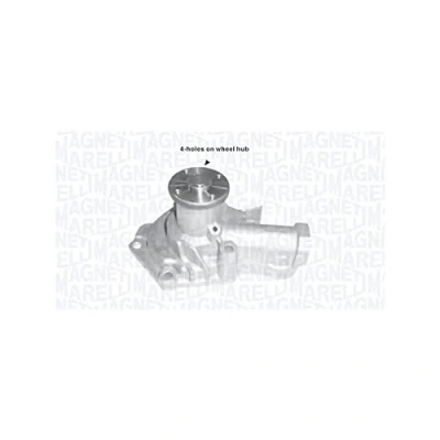 Abbildung von MAGNETI MARELLI 352316170618 Wasserpumpe MITSUBISHI: Galant 6, 4 Stufenheck, 6 Kombi, HYUNDAI: Santa Fe I, Trajet, KIA: Magentis I