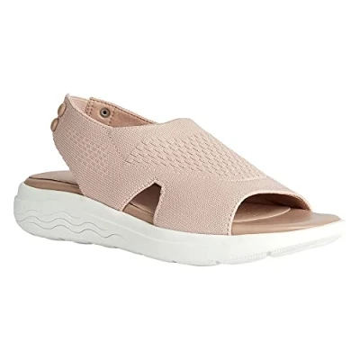 Abbildung von Geox Spherica Keilsandalette, Damen, Größe: 37, Nude Schuhe