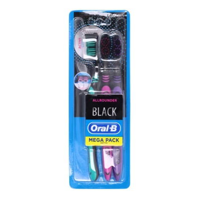 Abbildung von Oral B, All Rounder, Zahnbürsten, 3 Stück