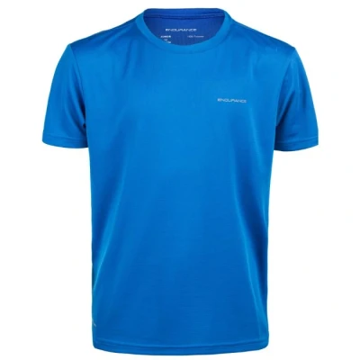 Abbildung von Endurance Vernon Sport Tshirt für Kinder, Größe: 128, Directoire blue