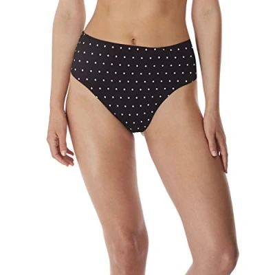 Abbildung von Freya Schmuck Cove AS7236 Hohe Taille und Bein Bikini Unterhose Schwarz Blk Cs Schwarz, S