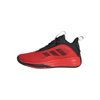 Abbildung von adidas Performance Ownthegame 3.0 Basketballschuh, Größe: 41 1/3, Core black/red Textil/synthetik