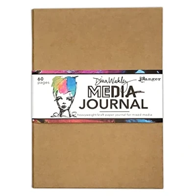 Abbildung von Ranger Media Large Journal 10x14.25 Kraft MDJ80374 Dina Wakley (06 22)