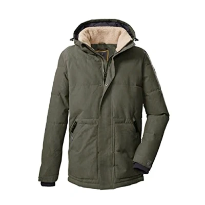 Abbildung von G.I.G.A. DX (GIGEQ Herren Casual Funktionsjacke in Daunenoptik mit abzippbarer Kapuze GW 44 MN QLTD JCKT, oliv, S, 38543 000