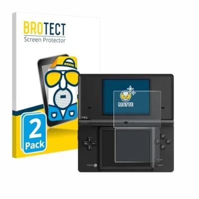 Abbildung von BROTECT Entspiegelungs Schutzfolie für Nintendo DSi (2 Stück) Matte Displayschutz Folie, Anti Reflex, Fingerprint
