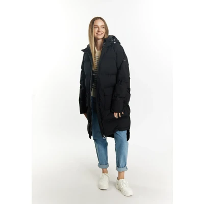 Abbildung von DREIMASTER Maritim Damen Winterjacke mit Wattierung L / Schwarz 100% Polyester