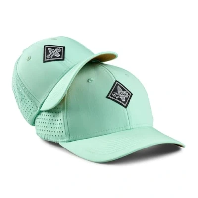 Abbildung von Soulbuddy Snapback Cap Sports 2er Set Familien Outfit Herren Damen Kinder Atmungsaktiv Schnelltrocknend Light Mint One Size und Kids L