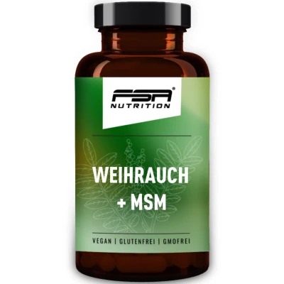 Abbildung von FSA NUTRITION Weihrauch Boswellia Extrakt + MSM Kapseln