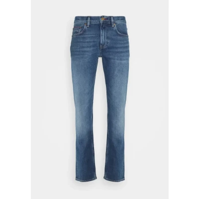 Abbildung von Tommy Hilfiger Herren Jeans Hose Core Straight Denton mit Stretch, Blau (Boston Indigo), 30W/32L