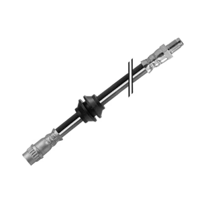 Abbildung von MEYLE 16 14 525 0026 Bremsschläuche Vorderachse 485 M10x1 RENAULT: CLIO 3, Modus / Grand