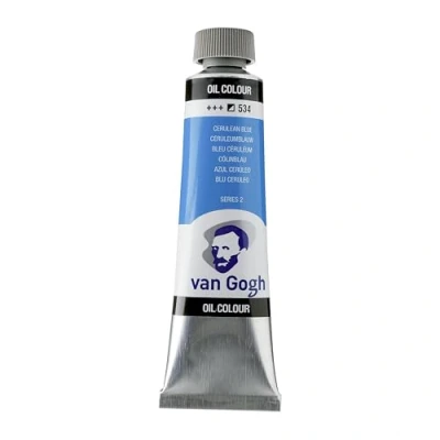 Abbildung von Van Gogh Ölfarbe, 40ml Tube, Cölinblau 534