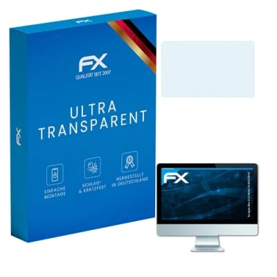 Abbildung von atFoliX Schutzfolie kompatibel mit Apple iMac 21,5 (Model 7G 2012 2014) Folie, ultraklare FX Displayschutzfolie