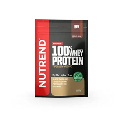Abbildung von Nutrend 100% Whey Protein Powder Muscle Building and Recovery With Glutamine Amino Acids, 1000g Chocola Cocoa