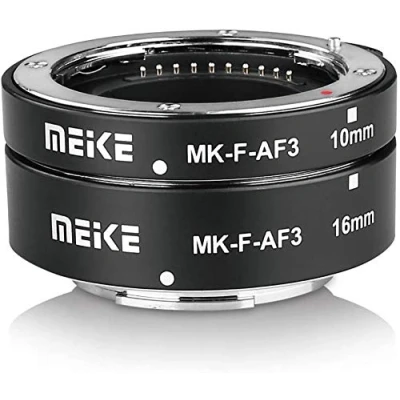 Abbildung von Meike F AF3 Auto Fucus Makro Verlängerungsrohr für Fujifilm spiegellose Kamera (10 mm 16 nur oder Zusammenbau) X T1 T2 Pro1 Pro2 T10 A1 E1 E2 E3 T20 T3 T30