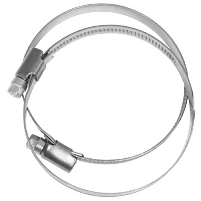 Abbildung von Cornat Schlauchschelle Ø 60 80 mm Spannweite 9 Bandbreite 2 Stück im Set Aus rostfreiem Edelstahl / Schlauchklemme Schlauchbefestigung T3083080