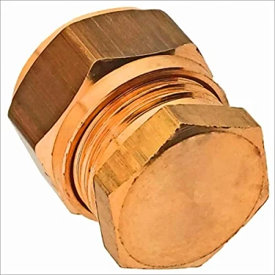 Abbildung von Klemmverschraubung für Kupferrohr alle Sorten Winkel Bogen Übergang T Stück ∅ 15 bis 28 mm &gt; Stopfen Rohrdurchmesser 22mm