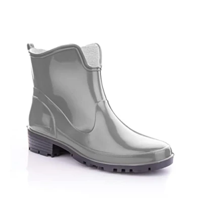Abbildung von LEMIGO Gummistiefeletten kurze Gummistiefel Elke (41, Grau)