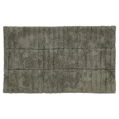 Abbildung von Zone Denmark Badematte Tiles Olive Green, 80 x 50 cm, Baumwolle, rechteckig