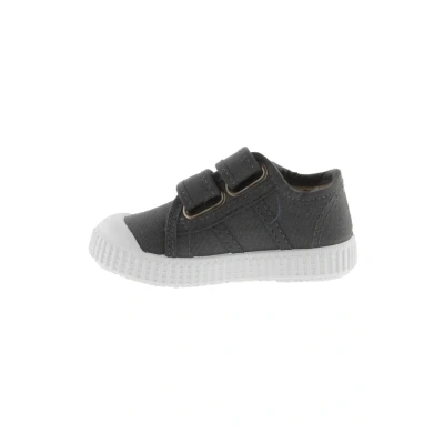 Abbildung von Victoria Shoes Basket LONA DOS Sneaker low für Kinder, Größe: 25, Antracita Schuhe