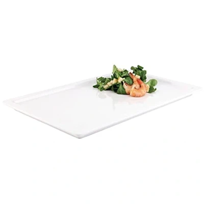 Abbildung von APS 83828 GN 1/1 Tablett APART, 53 x 32,5 cm, Höhe 2,5 Melamin, weiß