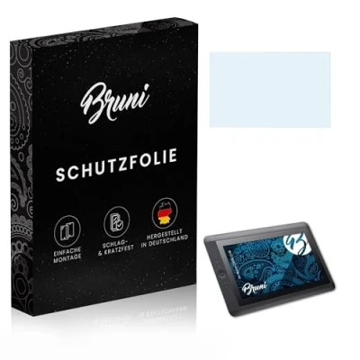 Abbildung von Bruni Schutzfolie kompatibel mit Wacom CINTIQ 13 HD Folie, glasklare Displayschutzfolie (2X)