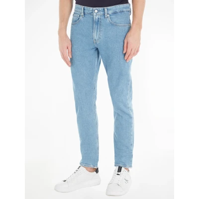 Abbildung von Calvin Klein Jeans SLIM Taper Tapered Fit, Herren, Größe: 30x32, Denim light