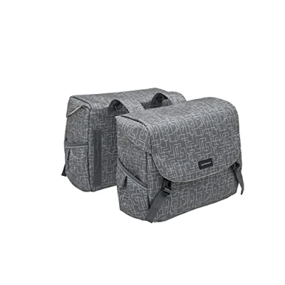 Abbildung von Doppelpacktasche New Looxs Mondi Joy Double 38 Liter 37 X 16 32 Cm (2x) Grau