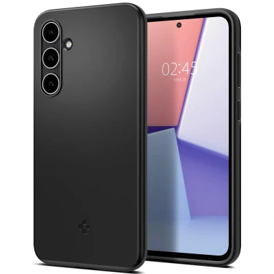 Abbildung von Spigen Thin Fit Hülle Kompatibel mit Samsung Galaxy S23 FE Schwarz