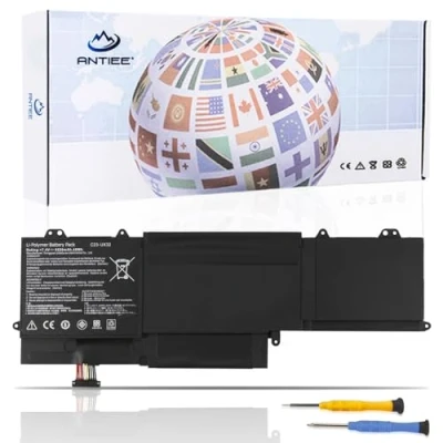 Abbildung von ANTIEE C23 UX32 Remplacement Laptop Akku Kompatibel mit ASUS VivoBook U38 U38N C4004H ZenBook UX32A UX32VD UX32V U38DT 0B200 00070000 00070100 7.4V 48Wh/6520mAh