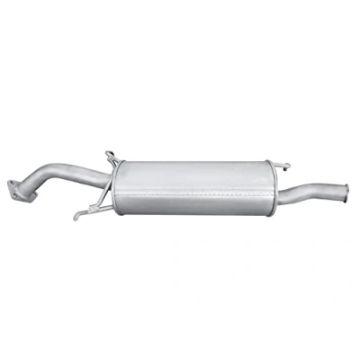 Abbildung von HELLA 8LD 366 036 011 Endschalldämpfer hinten mit Anbauteilen MITSUBISHI: Carisma Schrägheck, Limousine