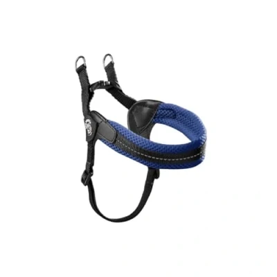 Abbildung von Tre Ponti Geschirr Easy Fit Soft Mesh Verstellbarer Bauchgurt, Farbe:blau, Größe:Gr.2/35 49 cm/bis 5 kg