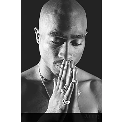 Abbildung von 1art1 2pac Poster Pray Plakat Bild 91x61 cm