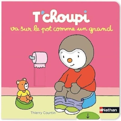 Abbildung von T&#039;choupi va sur le pot comme un grand