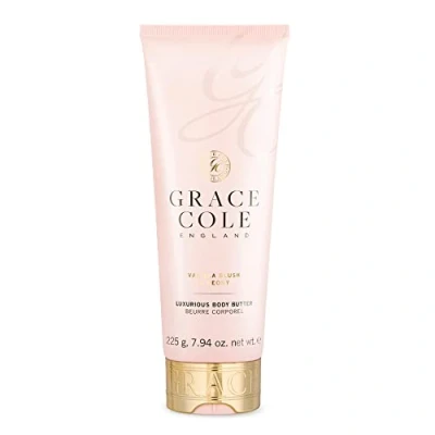 Abbildung von Grace Cole Vanilla Blush &amp; Peony Body Butter, Cleansing and Hydrating, Leaves Skin Feeling Supple Smooth Looking Radiant 225g