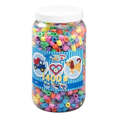 Abbildung von Hama Maxi 1400Stk im Eimer Pastellmix 50