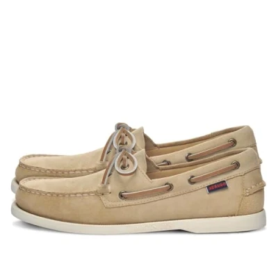 Abbildung von Sebago Docksides Portland Flesh OUT Bootsschuh, Herren, Größe: 41.5, Beige/camel Schuhe