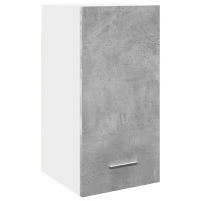 Abbildung von vidaXL Hängeschrank Betongrau 30x31x60 cm Holzwerkstoff, Küchenschrank, Schrank, Wandschränke, Aufbewahrungsschrank, Wandschrank, Wandschrank Küche