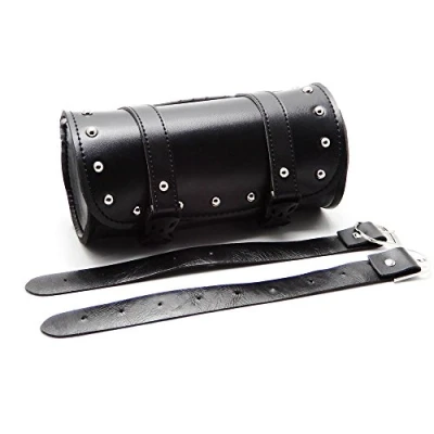 Abbildung von Motorrad Satteltaschen Leder wasserdichte Satteltasche Seitliches Brot Werkzeugkasten Speicherpaket Gepäcktasche Universal