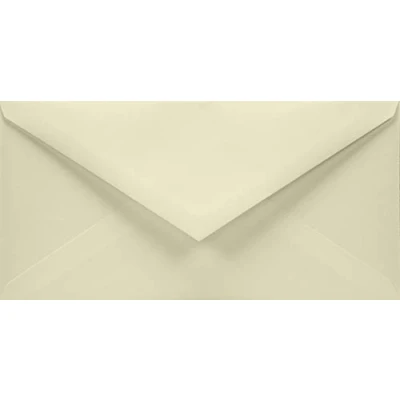 Abbildung von Netuno 100 Briefumschläge Elfenbein DIN lang 110 x 220 mm 120g Aster Smooth Ivory lange Umschläge ohne Fenster für Gruß Karten Hochzeits Geburtstag Taufe Einladungs