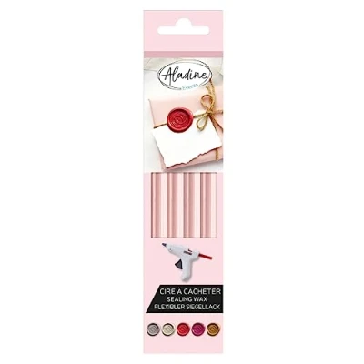 Abbildung von Aladine Wax Stick Powder Pink (4pcs) (72447)
