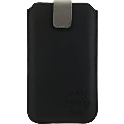 Abbildung von URBAN STYLE Trend CASE Größe 5.7&quot; bis 6.5&quot;, zum Beispiel für Apple iPhone 6 Plus/Samsung N910 Galaxy Note 4 Innenmaße: Circa 162 x 81 10 mm, Schwarz