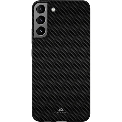 Abbildung von Black Rock Dünne Hülle Carbonhülle Case Passend für Samsung Galaxy S22 Plus 5G I Handyhülle, Ultra Dünn, Fiber Cover (Flex Carbon Schwarz)