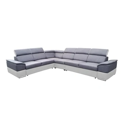 Abbildung von All4All Ecksofa mit Schlaffunktion Estrella XXL Sofa Bettkasten 334 cm x 264 Schlafsofa Wohnlandschaft L Form Groß Gewebe Farbe wählbar Seite Rechts 19